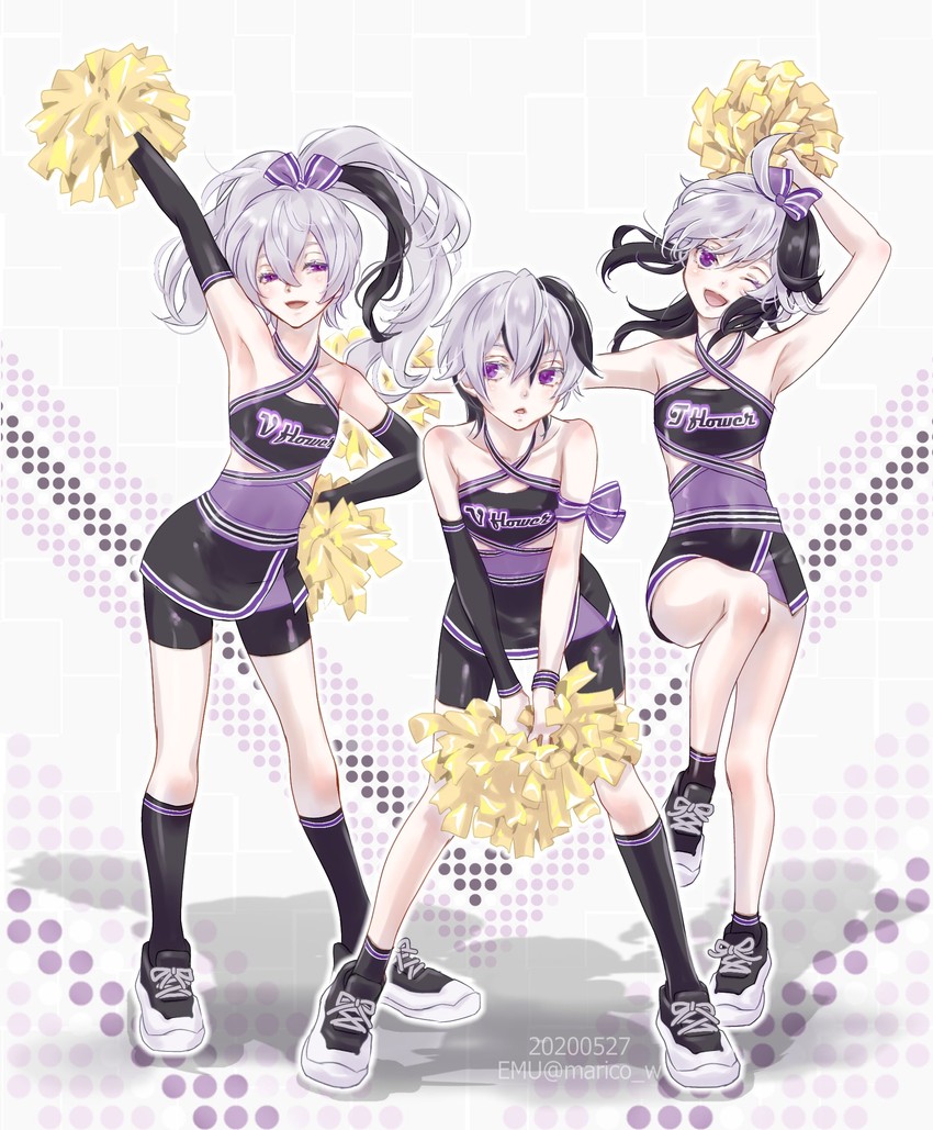 flower (vocaloid and 1 more) drawn by emu_(marico_w)