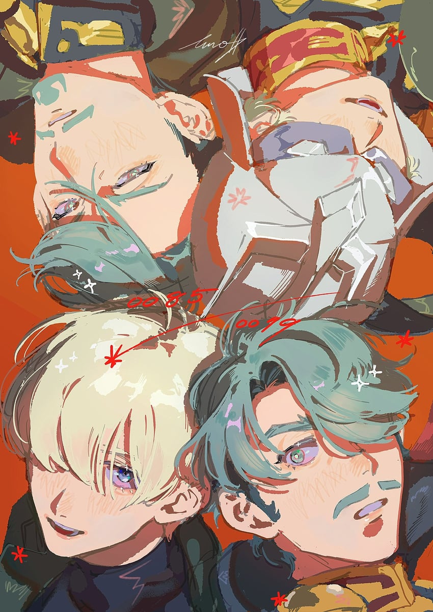 char aznable, challia bull, and shirouzu (gundam and 1 more) drawn by kajoichiro