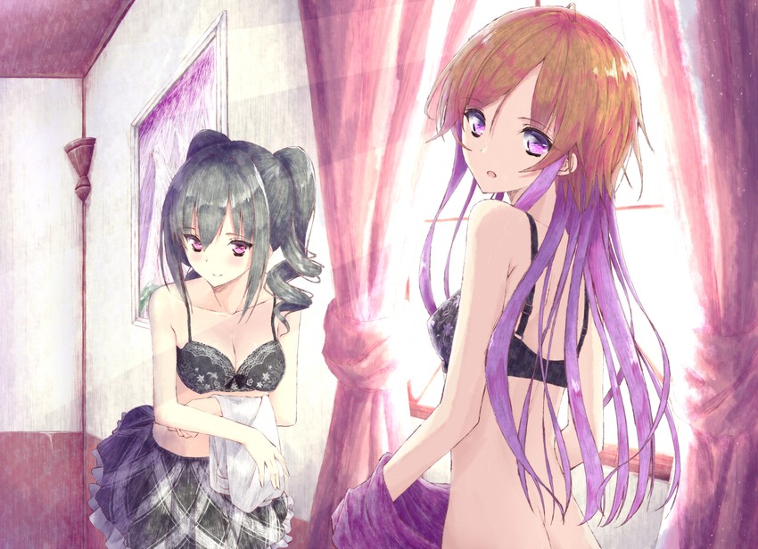 kanzaki ranko and ninomiya asuka (idolmaster and 1 more) drawn by aramachi