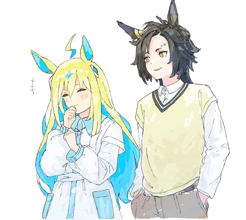 air shakur and neo universe (umamusume) drawn by takahashi_(user_ctpu5572)