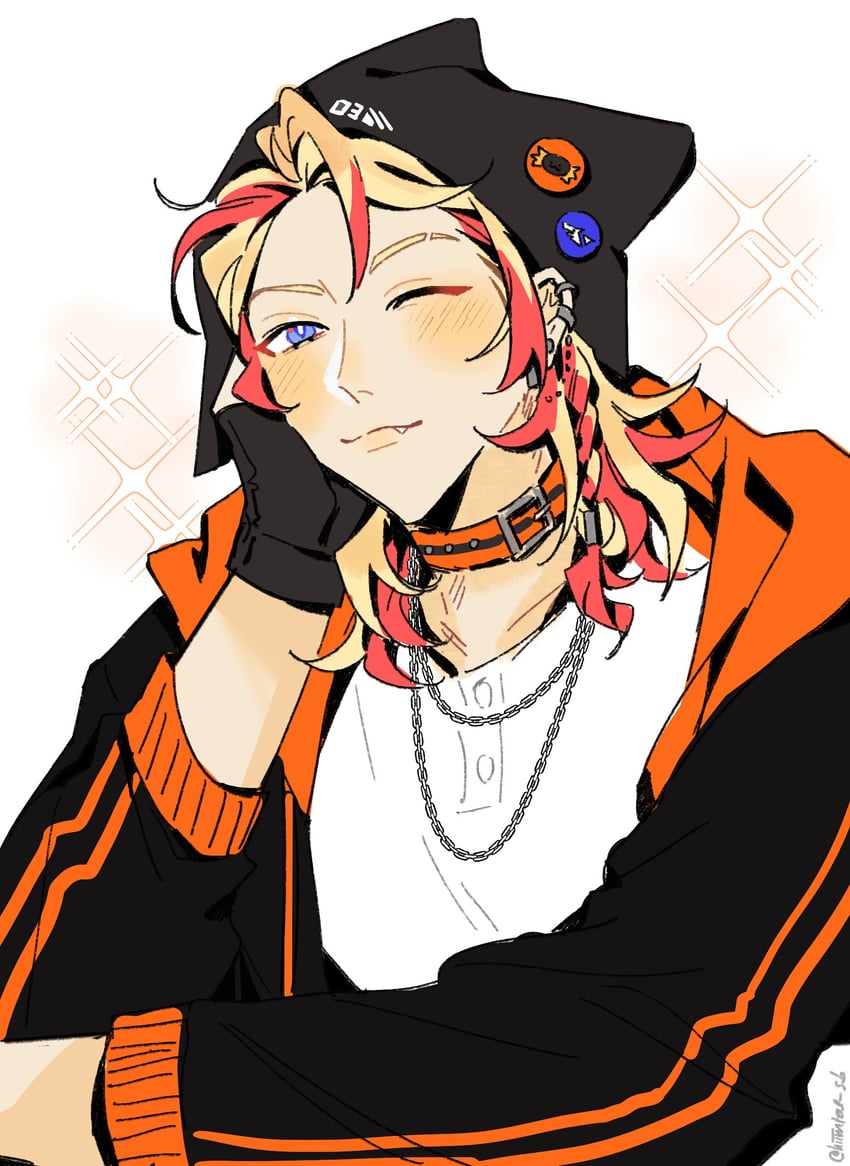 axel syrios (holostars and 1 more) drawn by hiimtae_sb