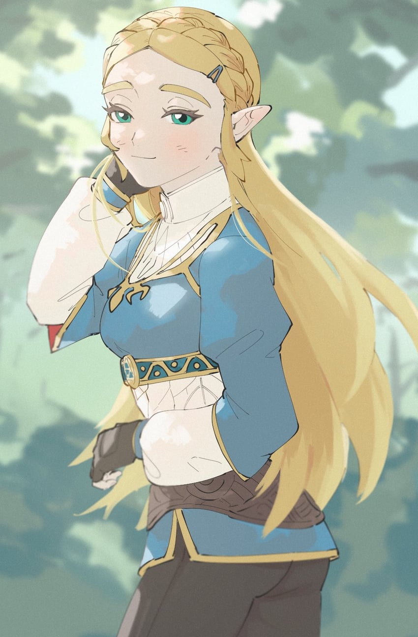 princess zelda (the legend of zelda and 1 more) drawn by yamori_(yamoooon21)