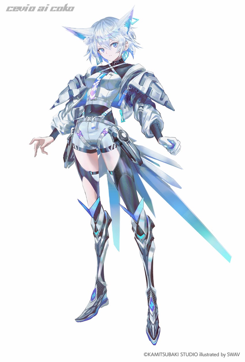 coko (kamitsubaki studio and 1 more) drawn by swav