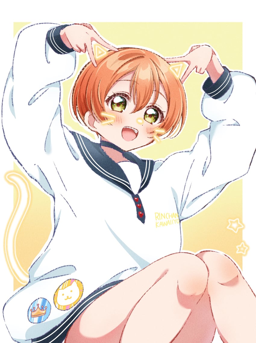 hoshizora rin (love live! and 1 more) drawn by osono_(osonokichi)
