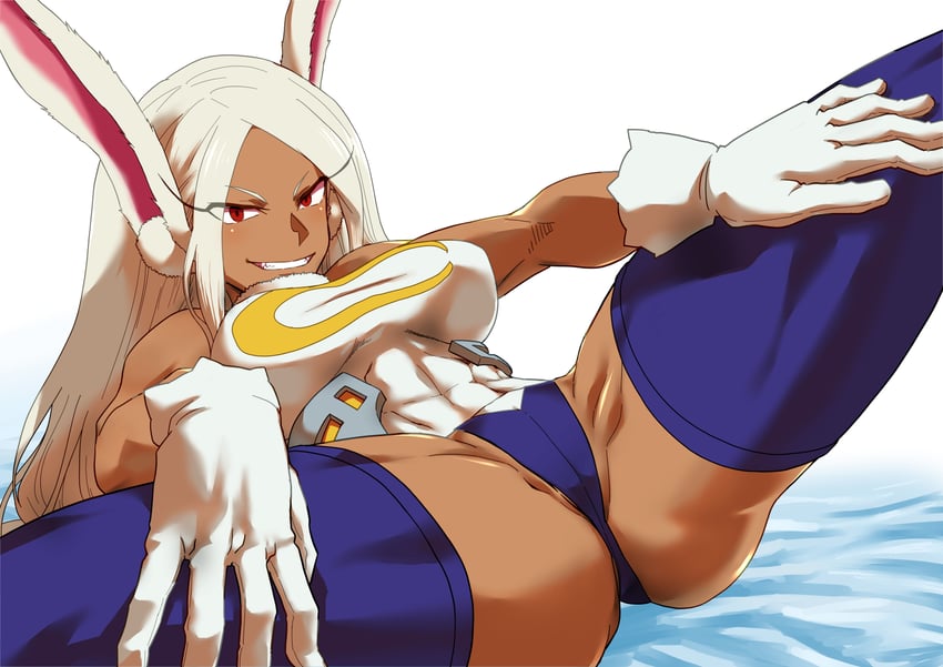mirko (boku no hero academia) drawn by damos_(child_flame)