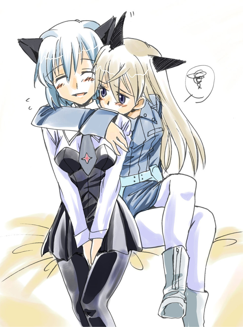 sanya v. litvyak and eila ilmatar juutilainen (world witches series and 1 more) drawn by sanpachishiki_(gyokusai-jima)