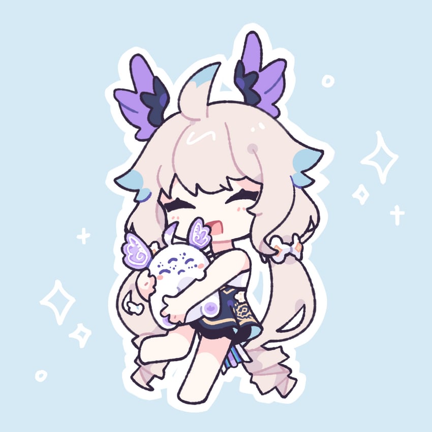 enna alouette and aloupeep (nijisanji and 1 more) drawn by hyuni_(hyunicat)
