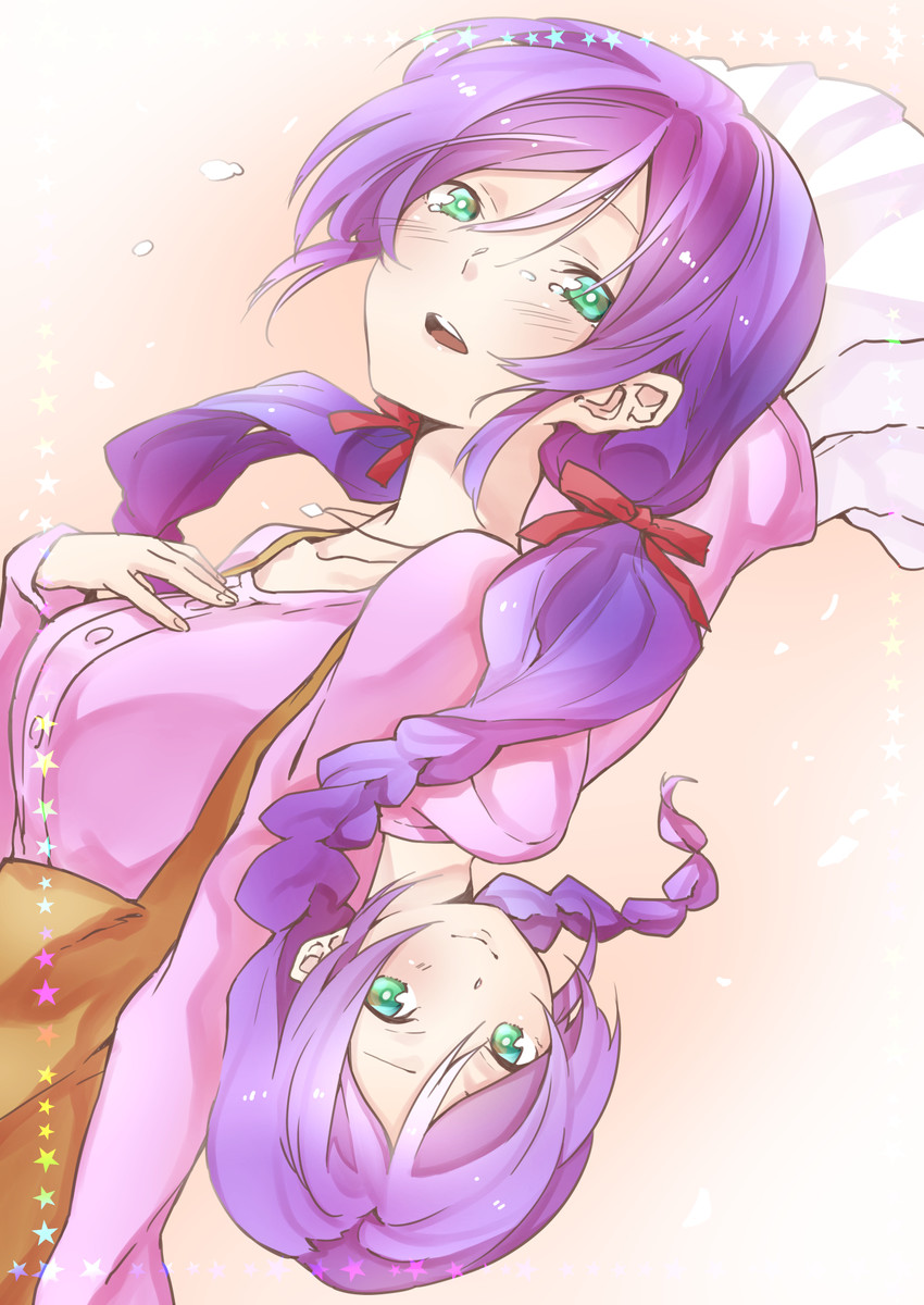 tojo nozomi (love live! and 1 more) drawn by mashiro_kanna