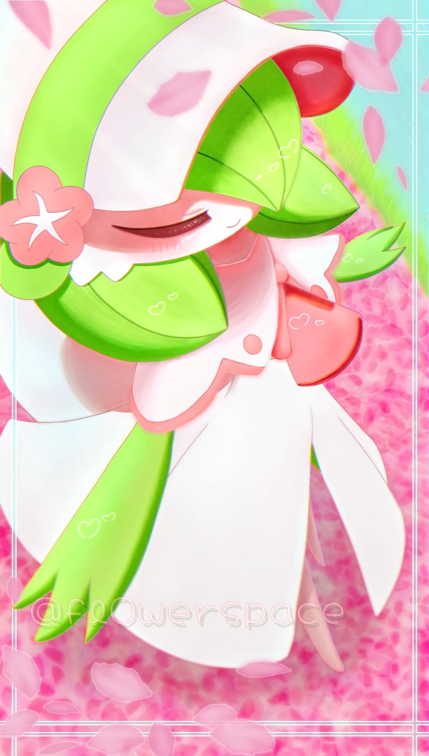 gardevoir (pokemon and 1 more) drawn by yuri_(fl0werspace)
