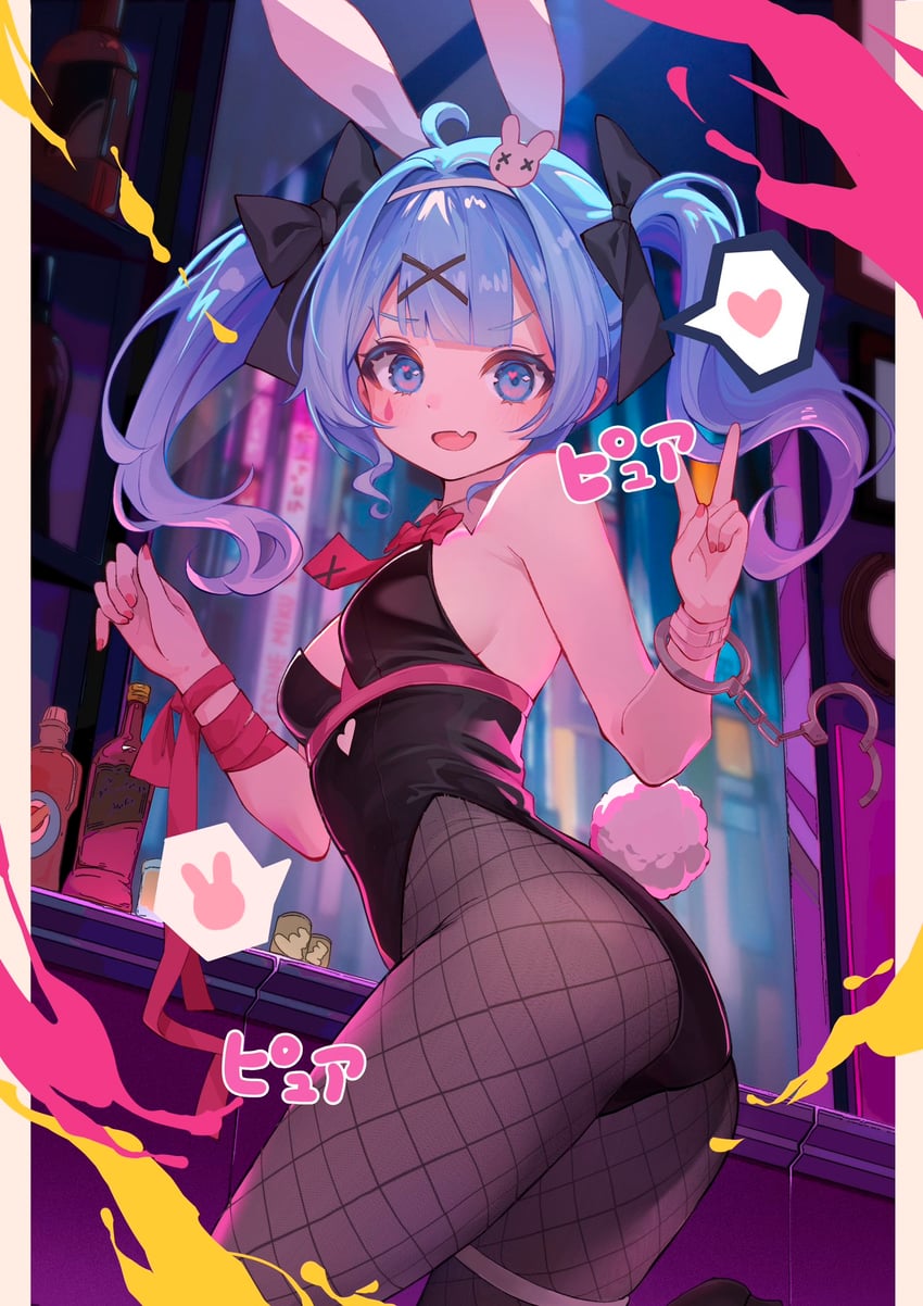hatsune miku (vocaloid and 1 more) drawn by ricia39