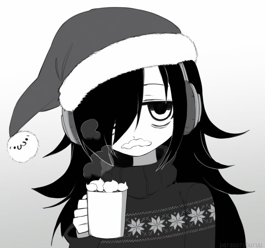 kuroki tomoko and shoboon (watashi ga motenai no wa dou kangaetemo omaera ga warui! and 1 more) drawn by parasoru_buruu