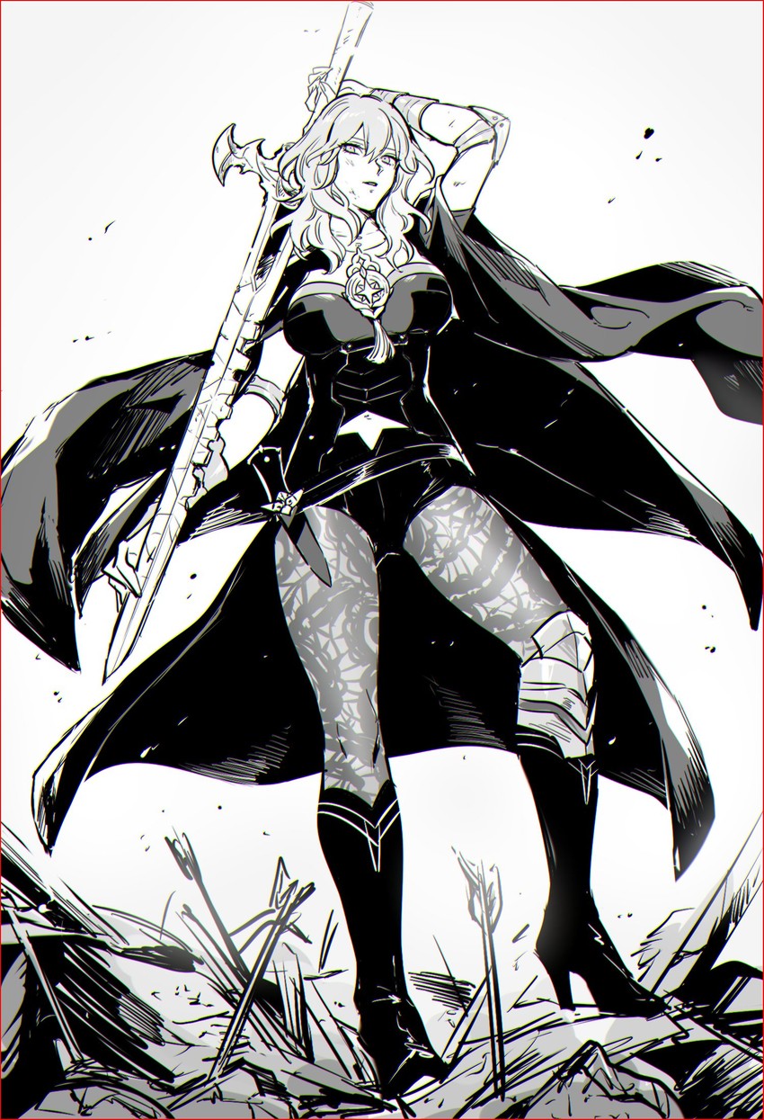 female byleth (fire emblem and 1 more) drawn by mizuno_(iori-amu)