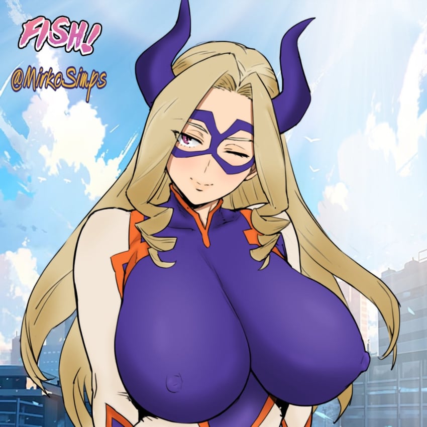 mount lady (boku no hero academia) drawn by mirkosimps and parallaxfused