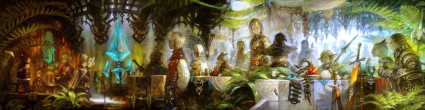 warrior of light (final fantasy and 1 more) drawn by takahashi_kazuya
