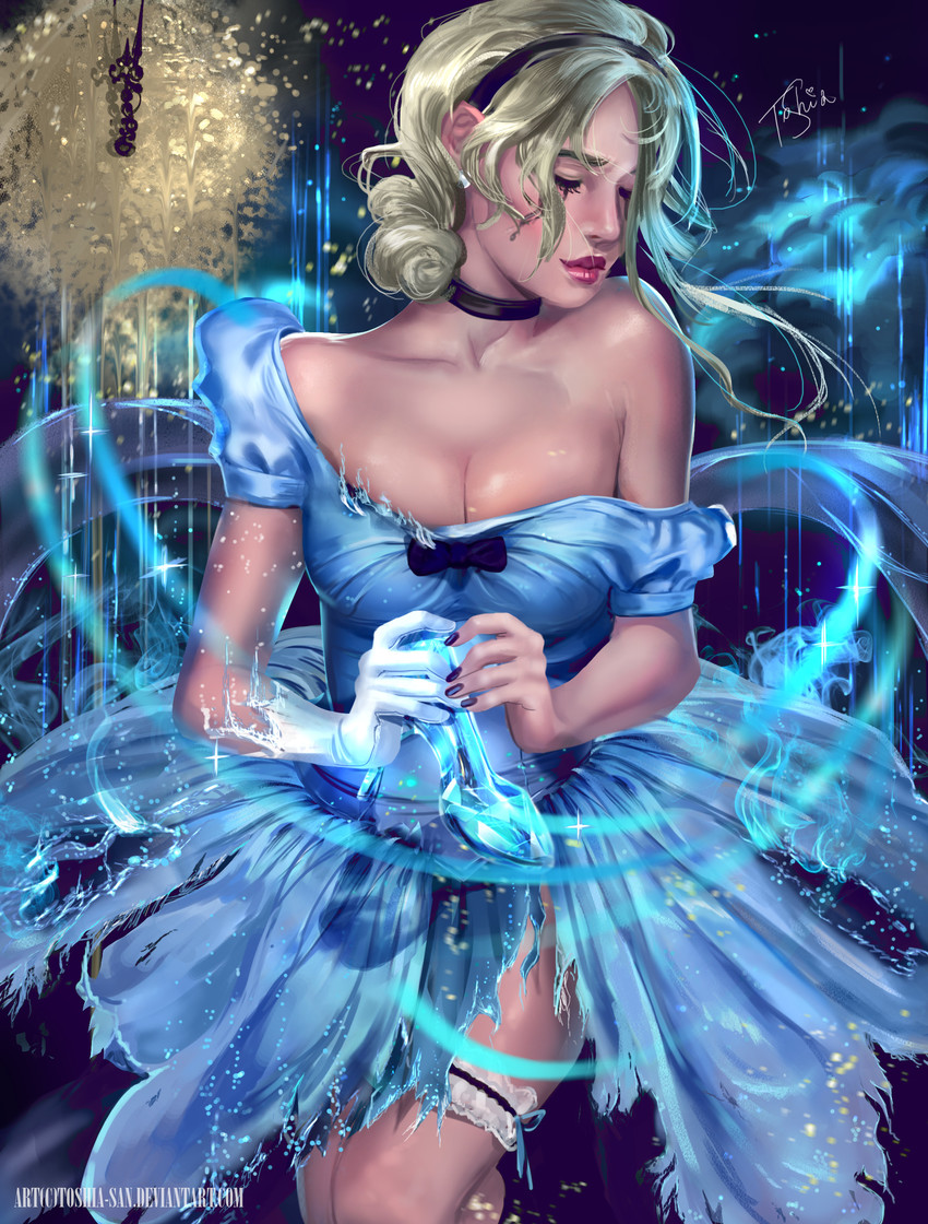 cinderella (cinderella) drawn by toshiasan
