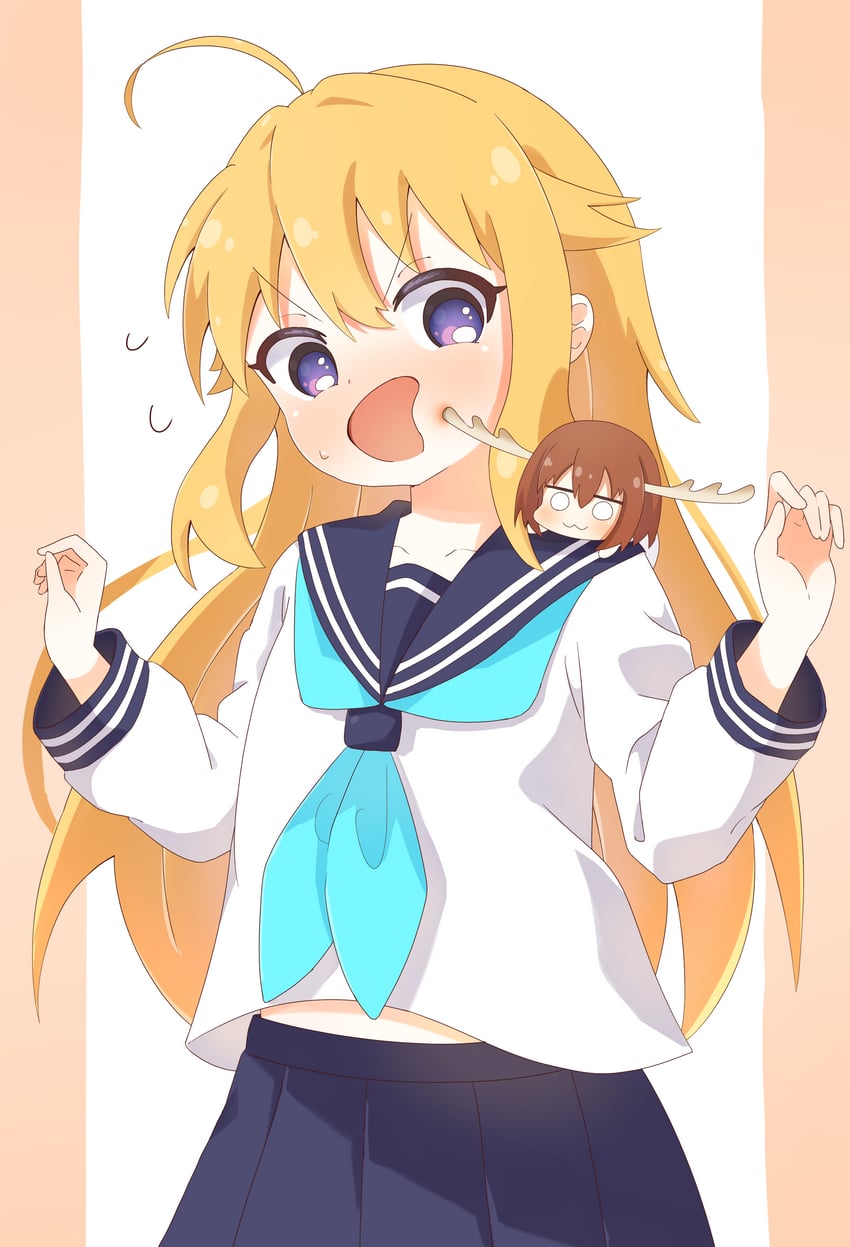 shikanoko noko and koshi torako (shikanoko nokonoko koshitantan) drawn by user_czun7244