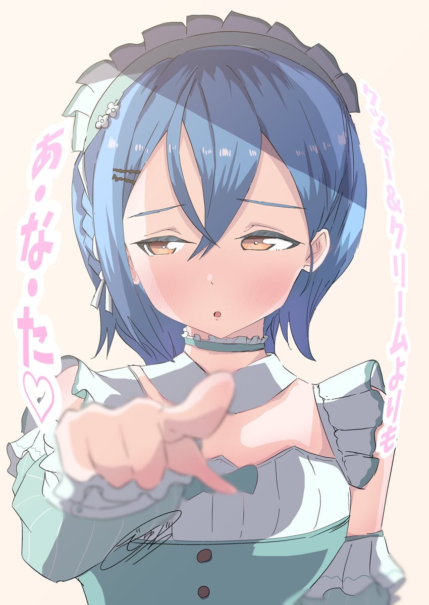 wakana shiki (love live! and 1 more) drawn by dhuno_g