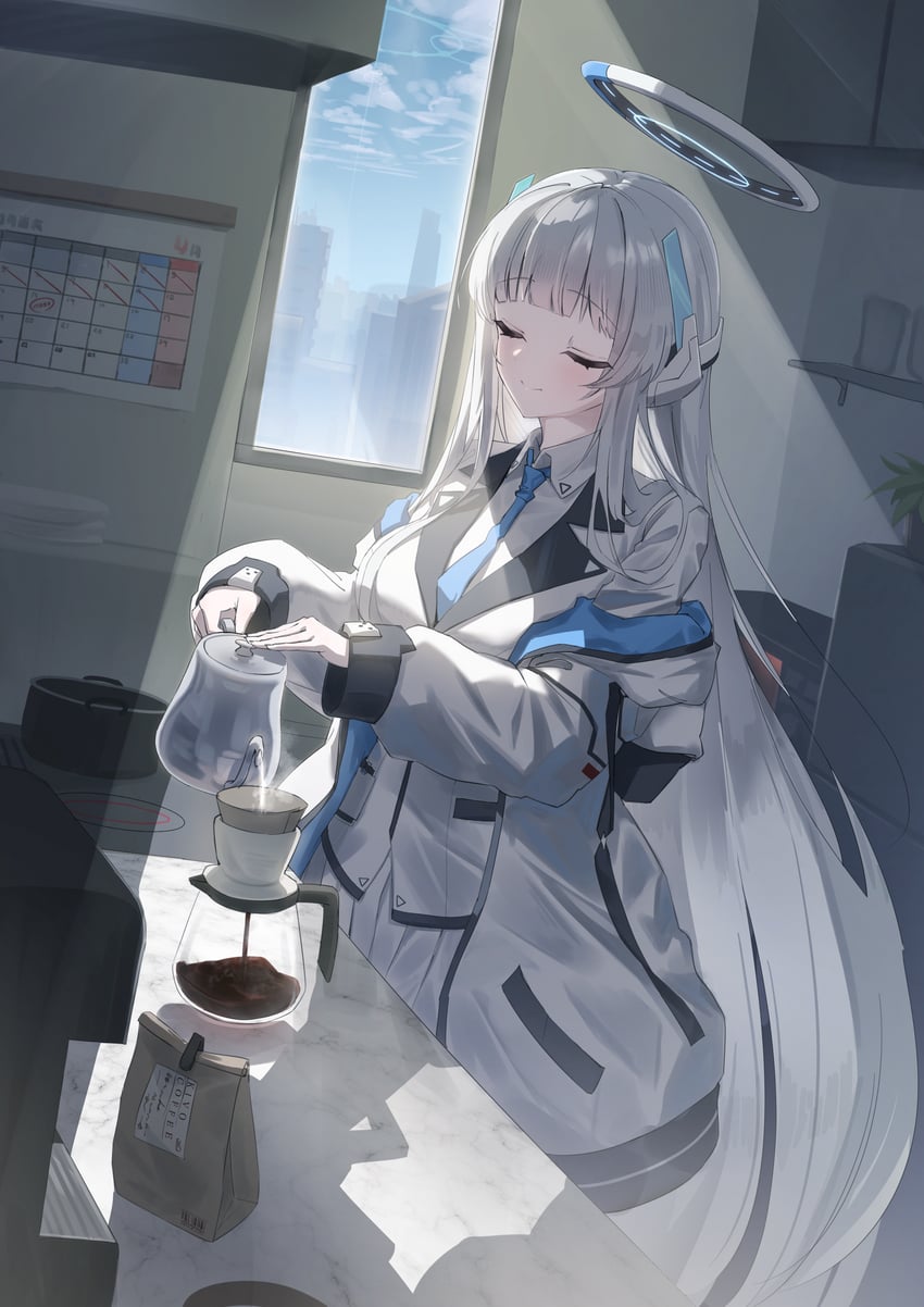 noa (blue archive and 1 more) drawn by moca_suzuka