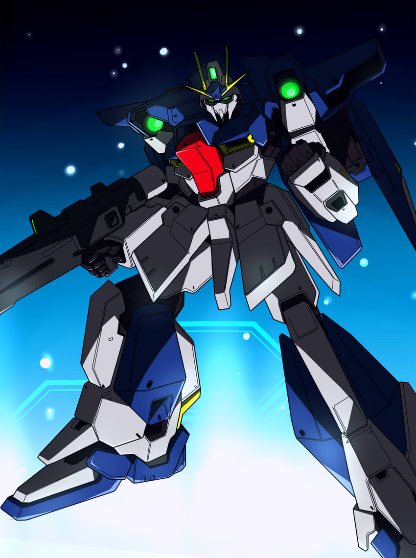 lightning gundam (gundam and 2 more) drawn by fujikusa