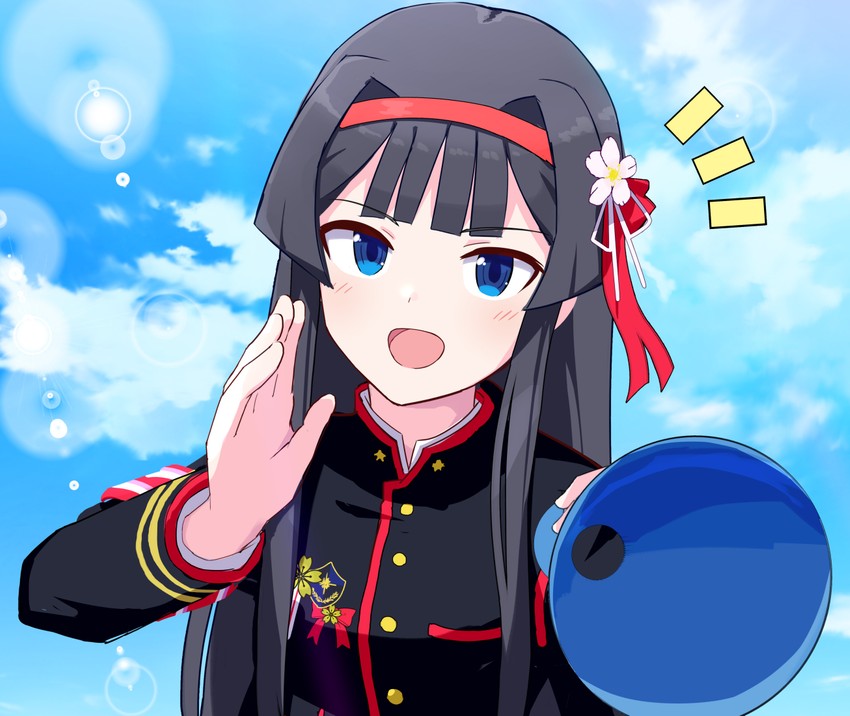 mogami shizuka (idolmaster and 2 more) drawn by trinitro_t