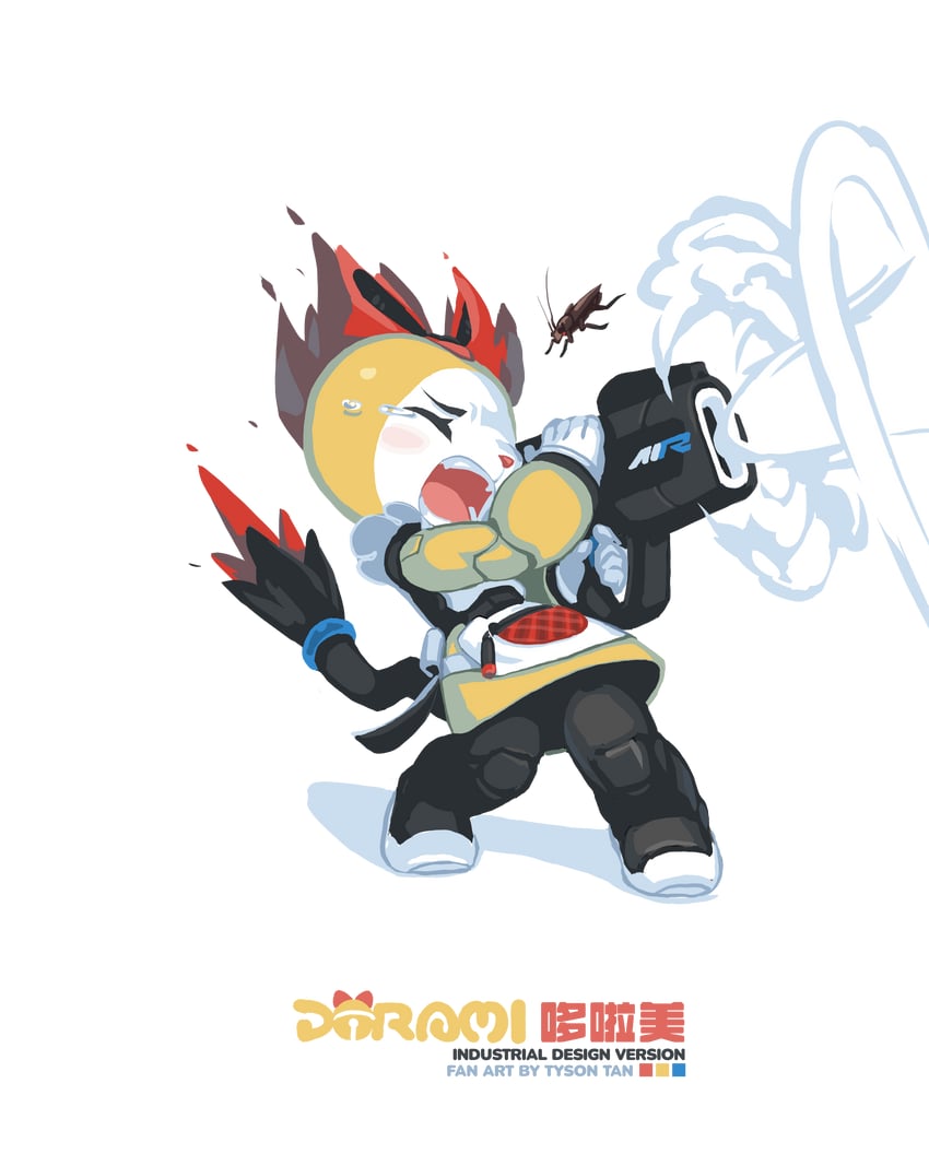 dorami (doraemon) drawn by tyson_tan