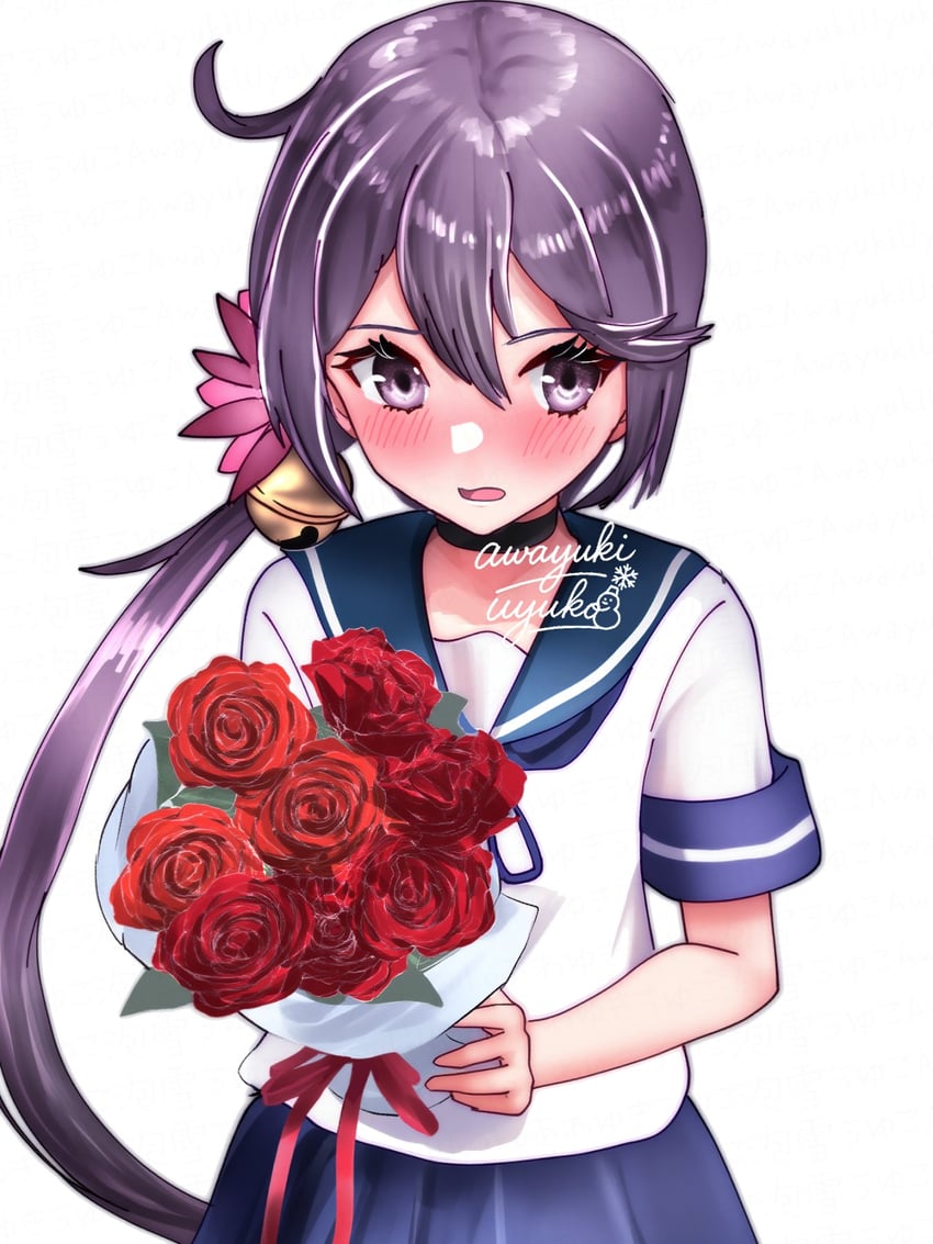akebono and akebono kai ni (kantai collection) drawn by awayuki_uyuko