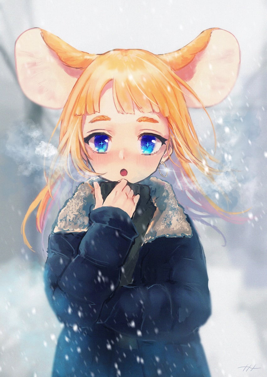 mau-chan (original and 1 more) drawn by naname_(7name)