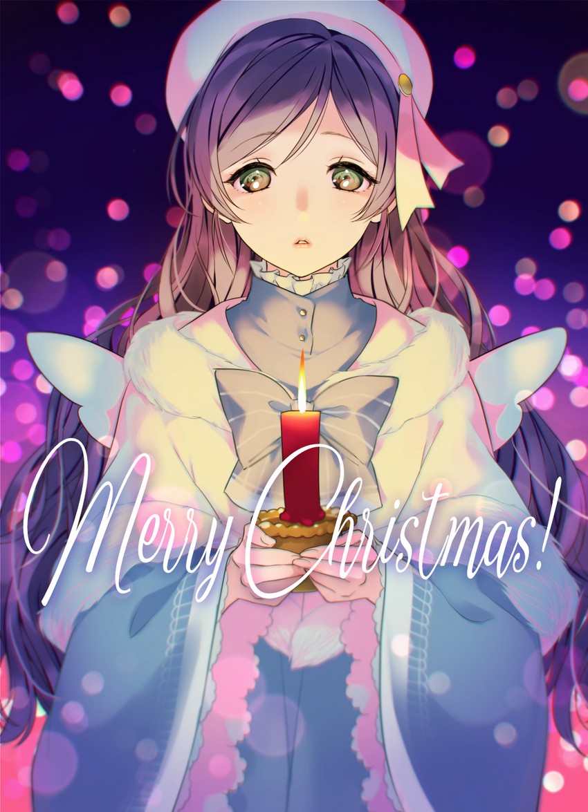 tojo nozomi (love live! and 2 more) drawn by kate_iwana
