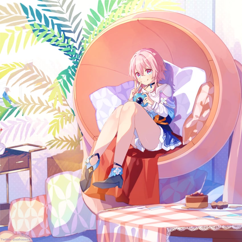 march 7th (honkai and 1 more) drawn by sofra