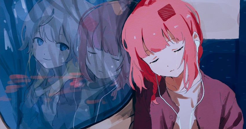misaki and maguro (maguro-chan wa taberaretai!) drawn by hokaze_(lx7i9frrkegzi1g)