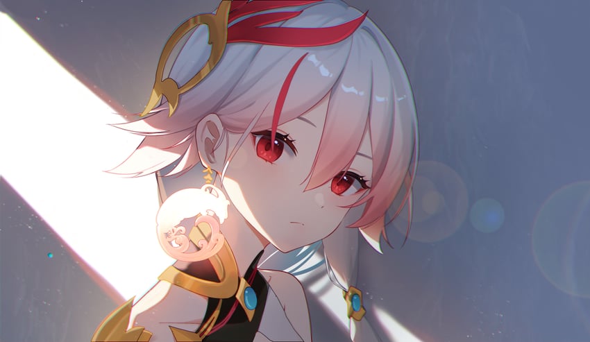 fu hua (honkai and 1 more) drawn by huang_tie_lin