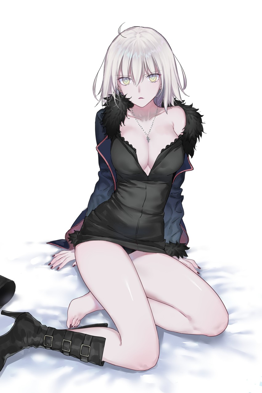 jeanne d'arc alter (fate and 1 more) drawn by nipi27