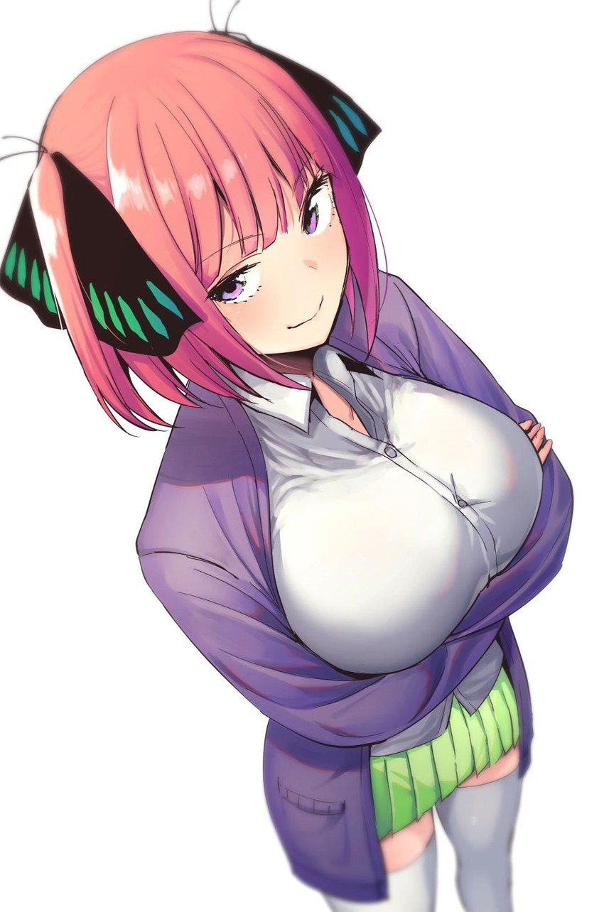 nakano nino (go-toubun no hanayome) drawn by amano_don
