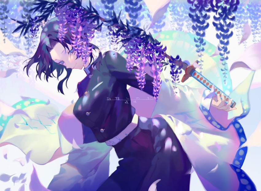 kochou shinobu (kimetsu no yaiba) drawn by yamakawa