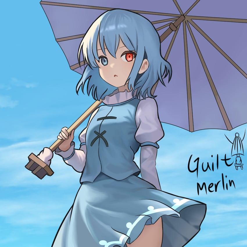 tatara kogasa (touhou) drawn by guilty_merlin