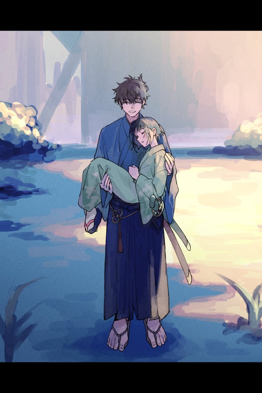 miyamoto iori and ogasawara kaya (fate and 1 more) drawn by miyamoto_252