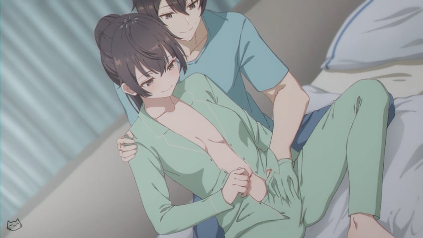 suou yuki and kuze masachika (tokidoki bosotto roshia-go de dereru tonari no alya-san) drawn by keihh
