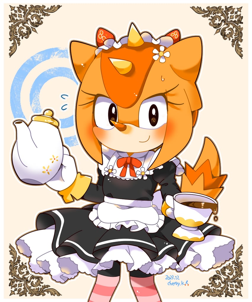 trip the sungazer (sonic and 2 more) drawn by kusunoki_cherry