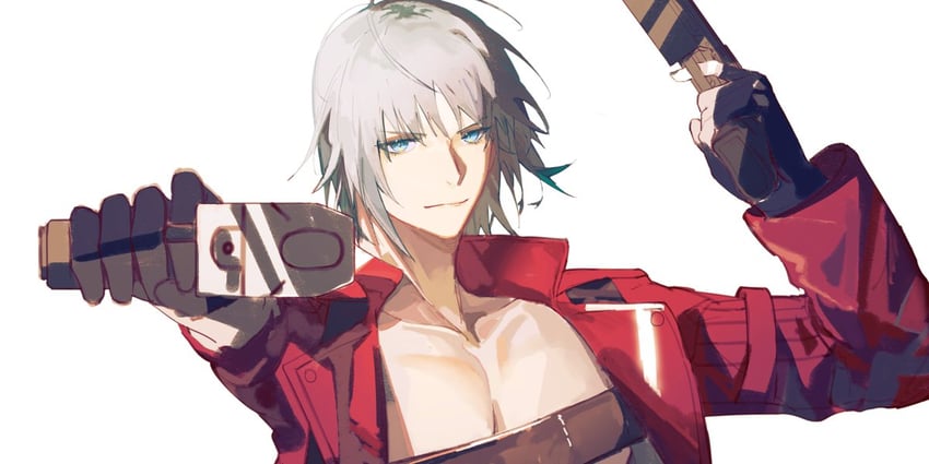 dante (devil may cry and 1 more) drawn by tutus83791066