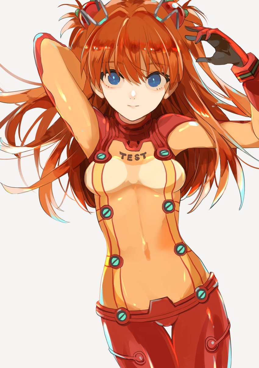 souryuu asuka langley (neon genesis evangelion and 2 more) drawn by kerok_(joniko1110)