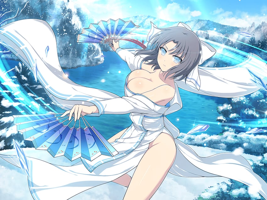 yumi (senran kagura and 1 more) drawn by yaegashi_nan