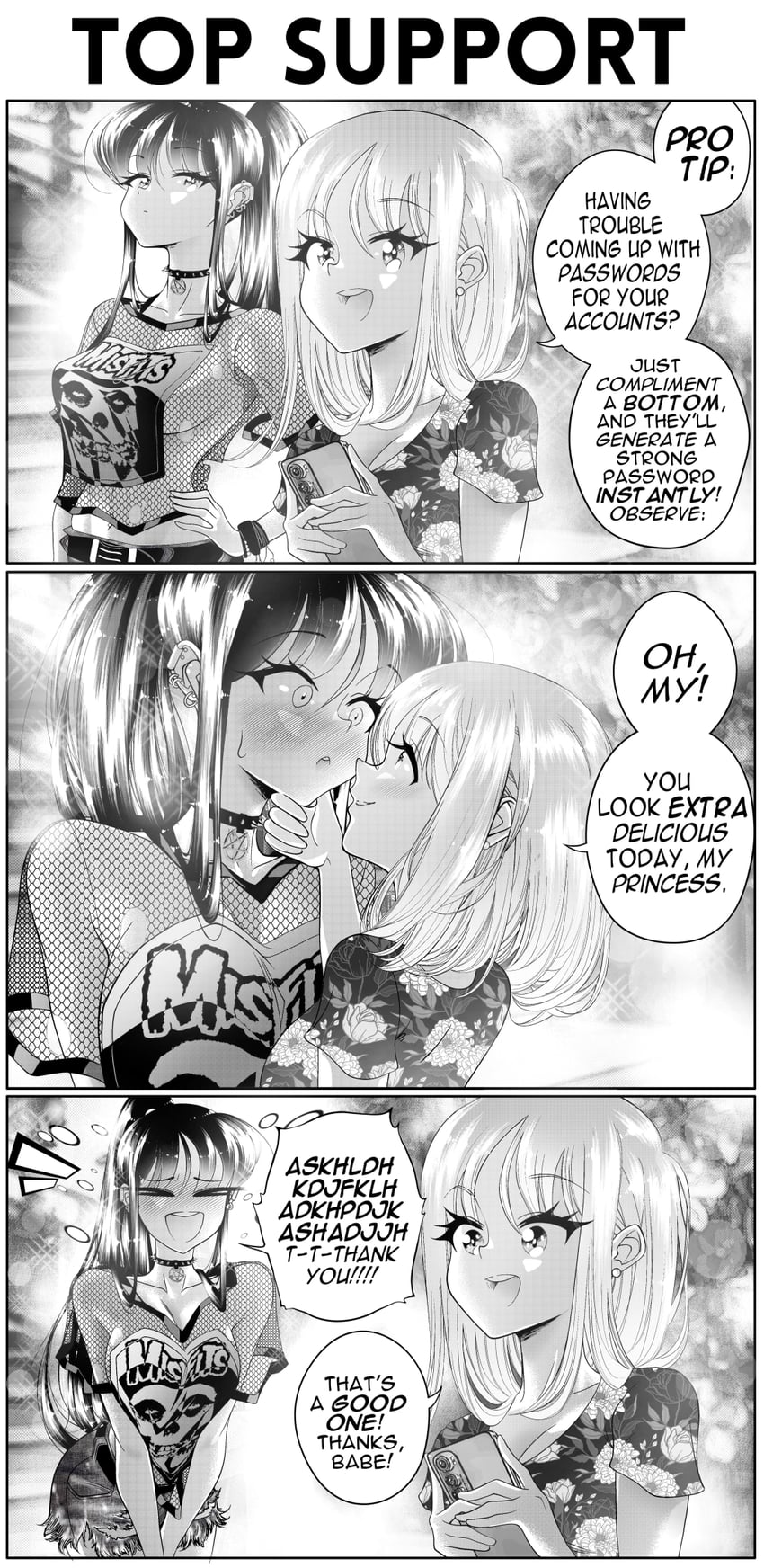 talia and sharon (original and 1 more) drawn by grs-