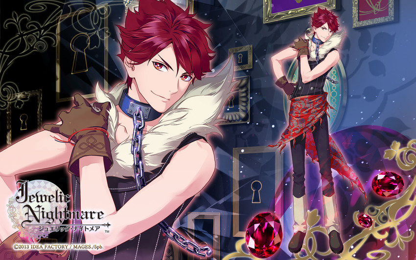 togari kou and ru (jewelic nightmare) drawn by yamamoto_kana