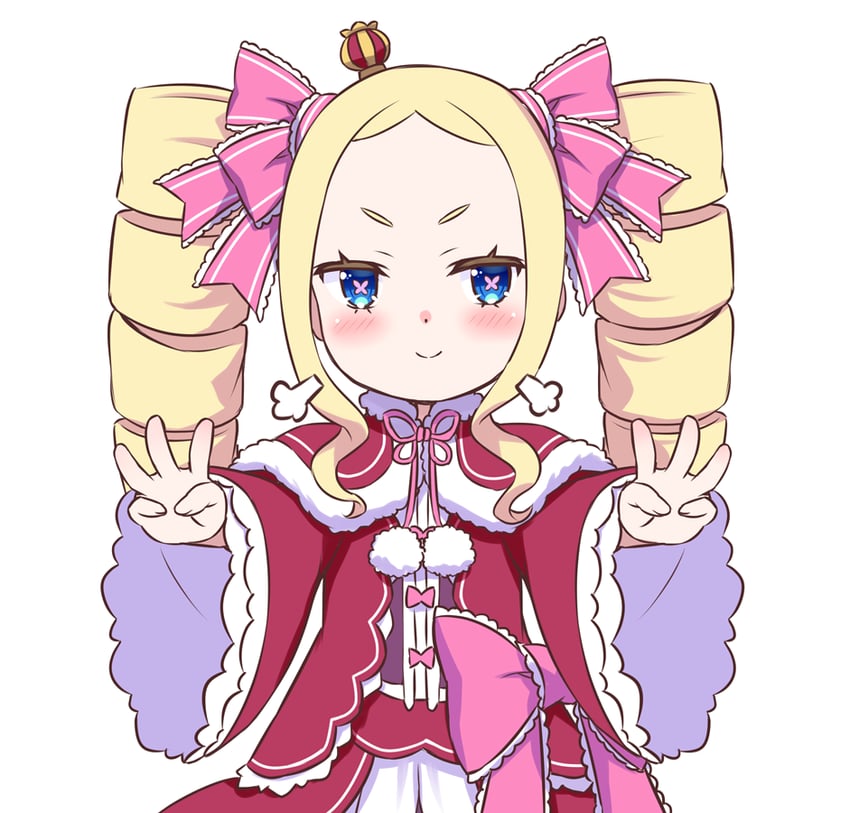beatrice (re:zero kara hajimeru isekai seikatsu) drawn by s_(hdru2332)