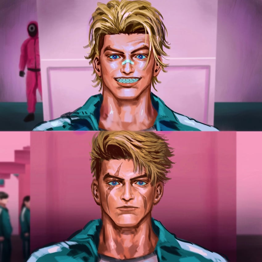 luke sullivan (street fighter and 3 more) drawn by aaazik_bamf