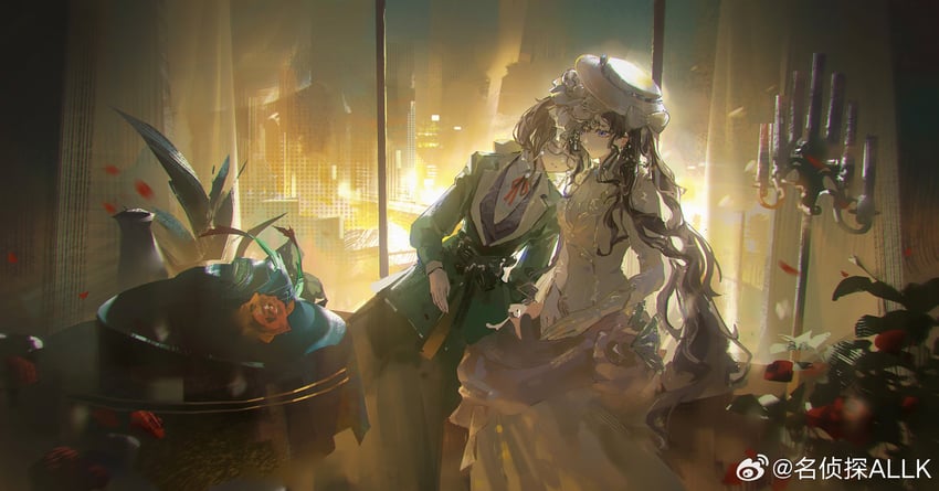 isolde and kakania (reverse:1999) drawn by ming_zhentan_allk