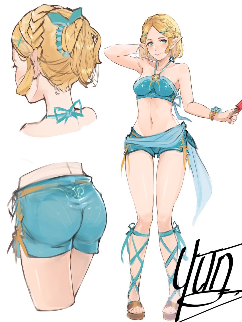 princess zelda (the legend of zelda and 1 more) drawn by yun_fuyu