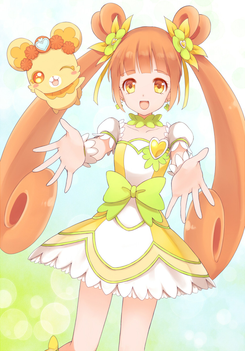 yotsuba alice, cure rosetta, and rance (precure and 1 more) drawn by itsumi_(itumiyuo)