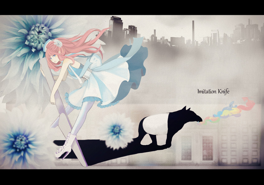 megurine luka (vocaloid) drawn by hie_(tom)