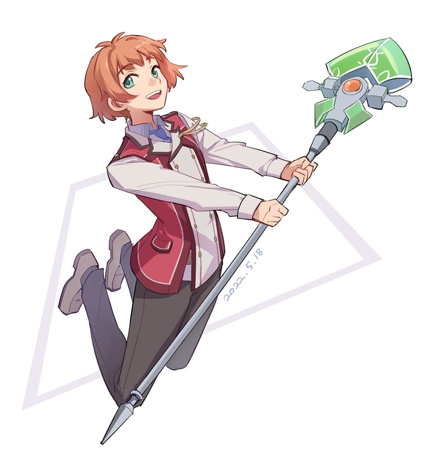 elliot craig (eiyuu densetsu and 2 more) drawn by feng_you